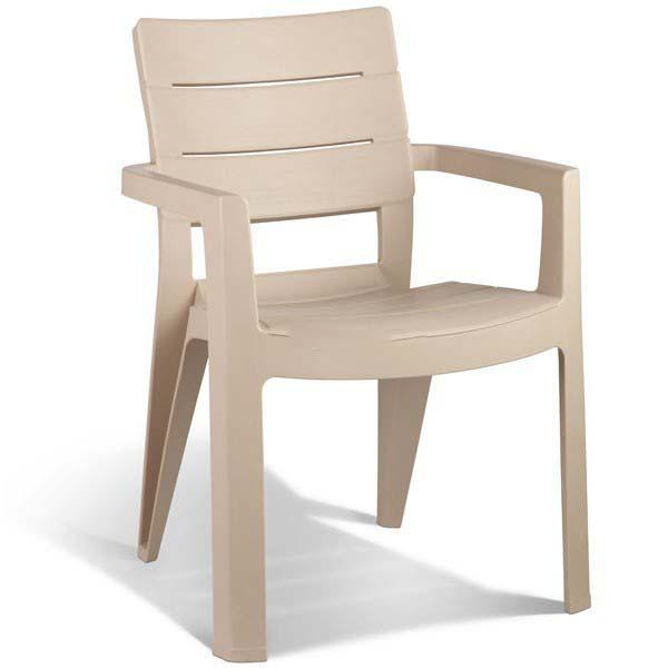 Πολυθρόνα Εξωτερικού Χώρου Ibiza-O Cappuccino – Allibert – ibiza-o-armchair-cappuccino