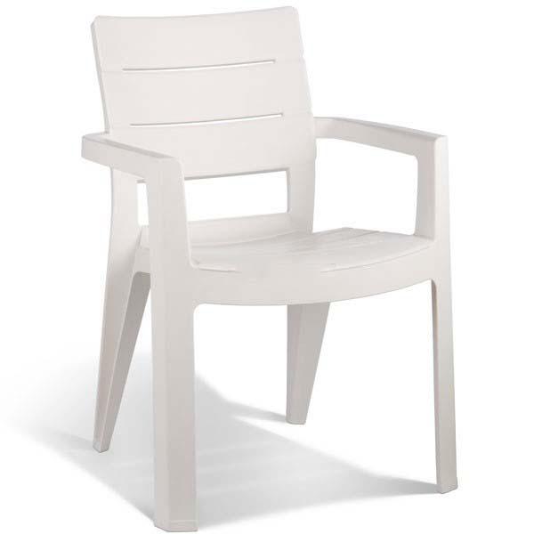 Πολυθρόνα Εξωτερικού Χώρου Ibiza-O White – Allibert – ibiza-o-armchair-white