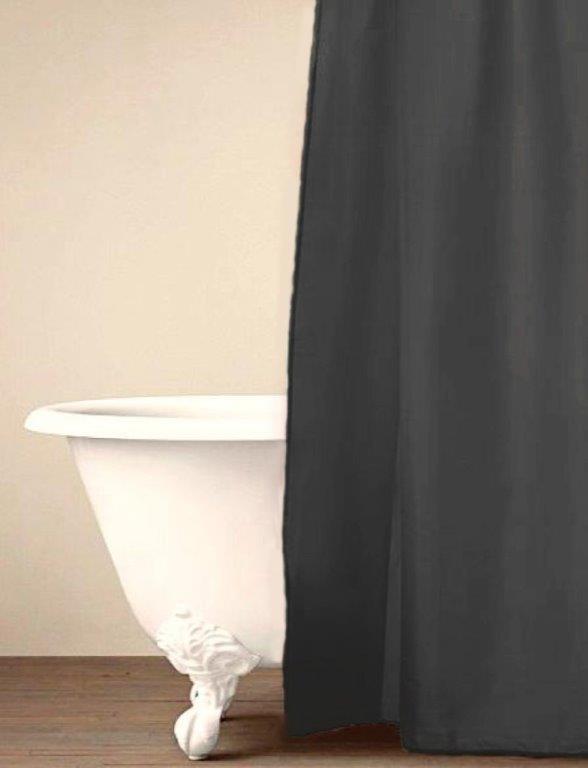 Κουρτίνα Μπάνιου Palamaiki Simple Grey 180×200εκ. – Palamaiki – 5205857181376