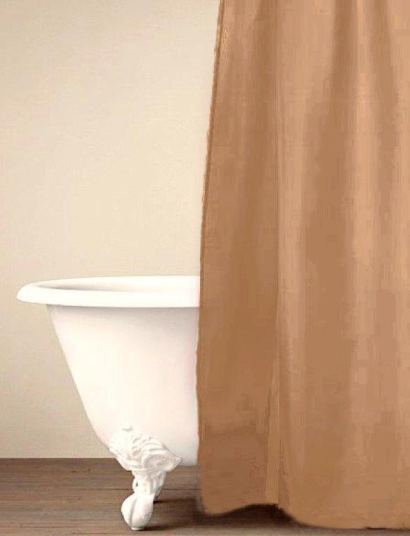 Κουρτίνα Μπάνιου Palamaiki Simple Sand 180×200εκ. – Palamaiki – 5205857181383
