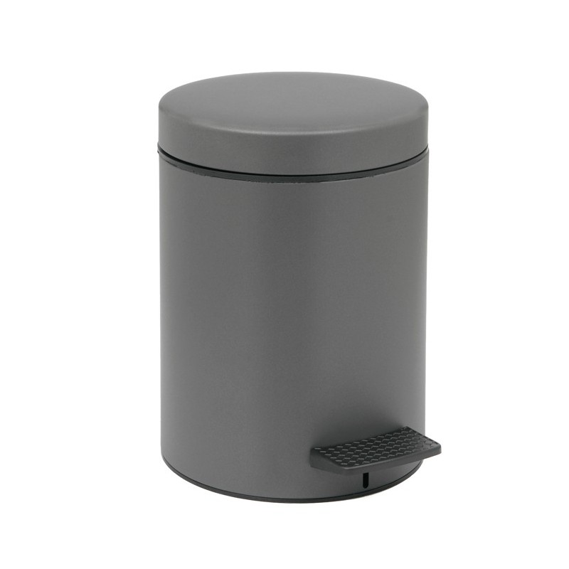Καλάθι Απορριμμάτων Matt Anthracite 5lt Pam & Co 20×28εκ. 05-096-113 (Χρώμα: Ανθρακί, Υλικό: Χάλυβας ) – Pam & Co – 05-096-113