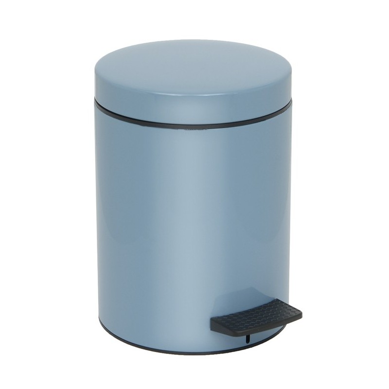 Καλάθι Απορριμμάτων Glossy Ciel 5lt Pam & Co 20×28εκ. 05-096-923 (Χρώμα: Γαλάζιο , Υλικό: Χάλυβας ) – Pam & Co – 05-096-923